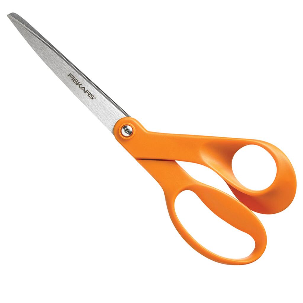 Fiskars Premier Original Orange Handled Scissors fiskars-premier-original-orange-handled-scissors